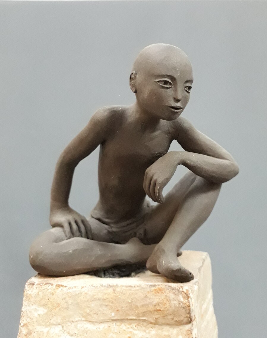 Sculpture Réflexion, atelier Poda