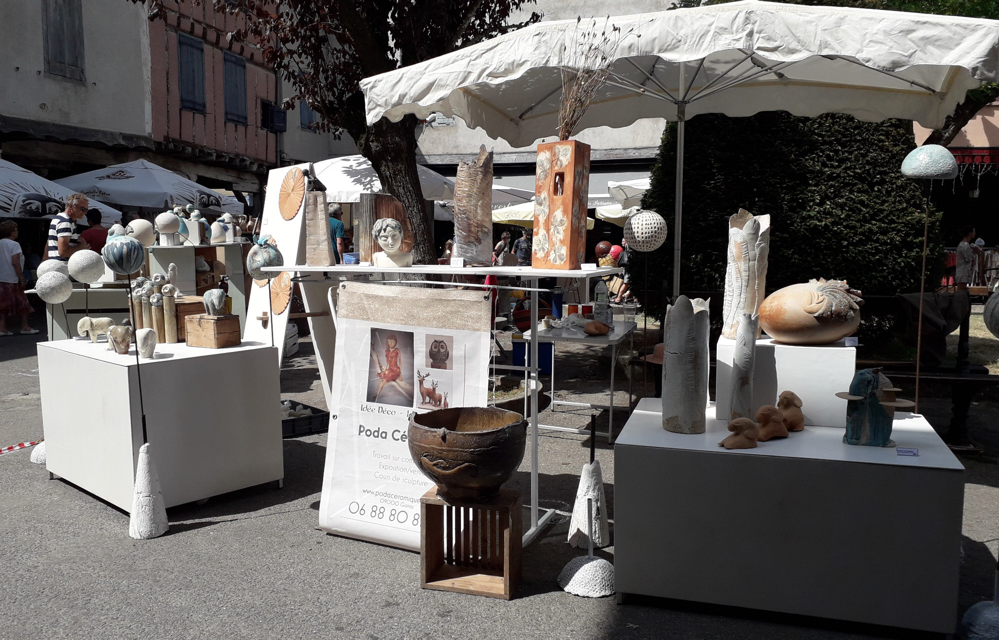 Stand marché de Mirepoix